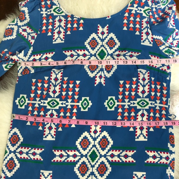 Maude multi-colored western print tunic dress - Picture 6 of 8